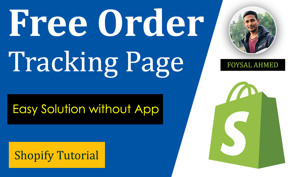 Create an Order Tracking Page for Free on Shopify