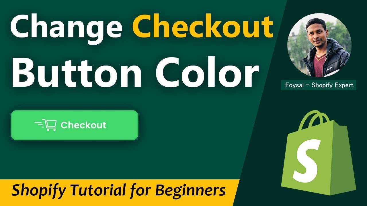 How to Change Your Shopify Checkout Button Color