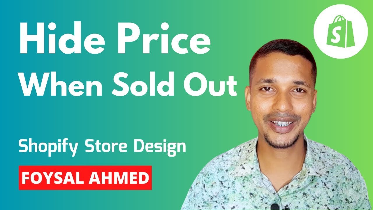 How to hide price when sold out items ✅ Shopify Store Design