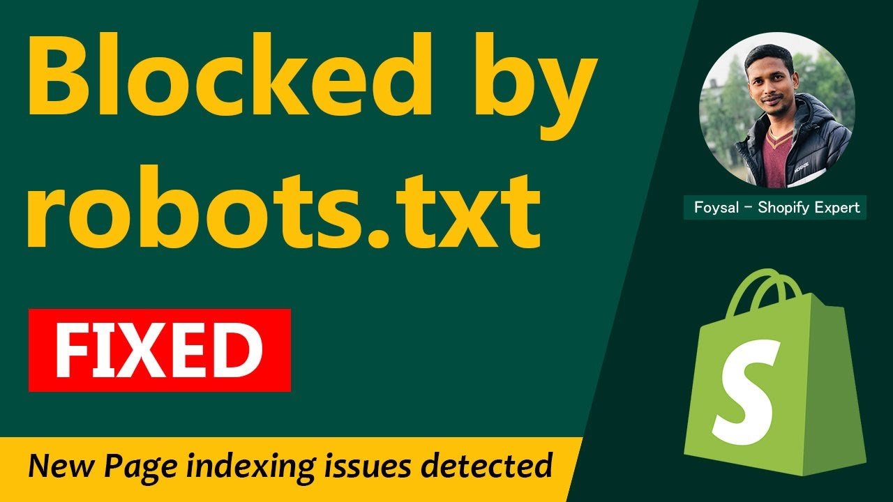Solve Page Indexing Issues Detected Blocked by robots.txt