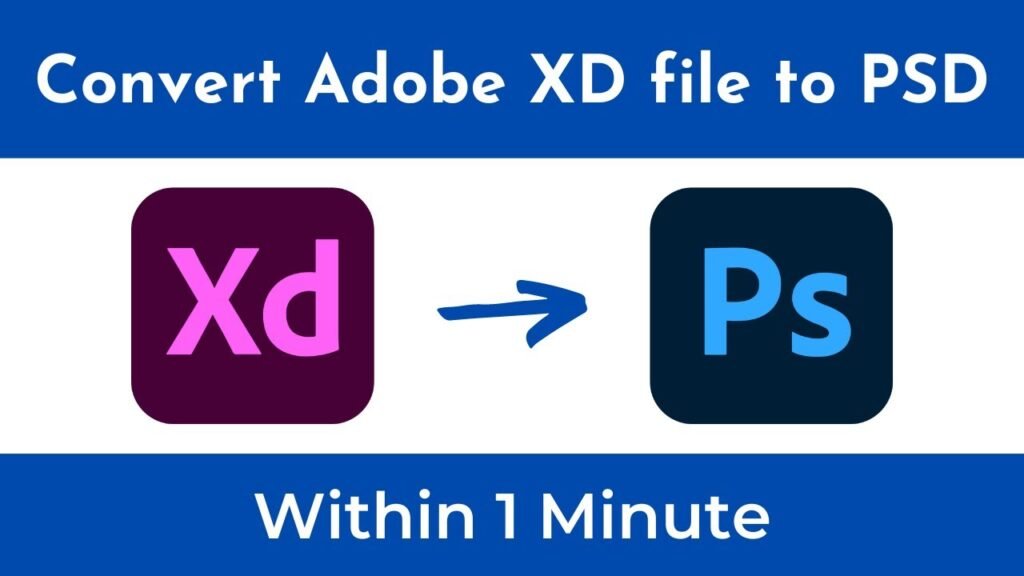 Convert Adobe XD file to PSD