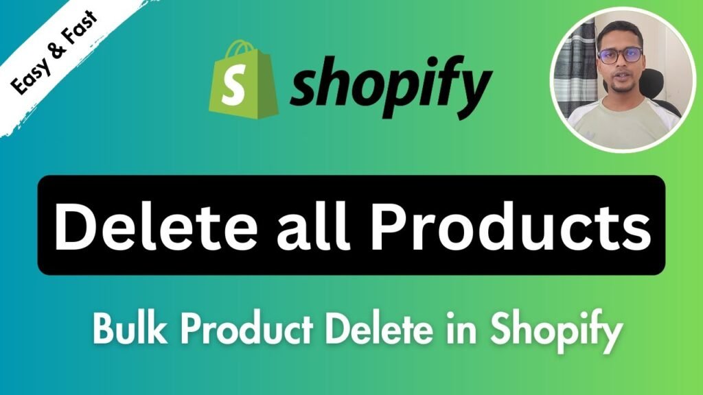 Delete all Products from Shopify Store