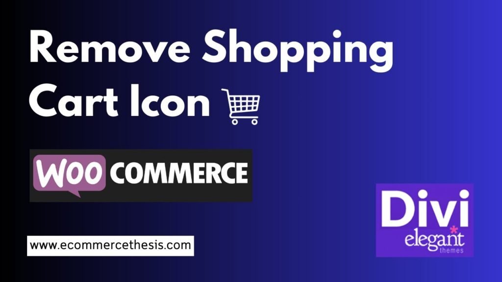Remove Shopping Cart Icon