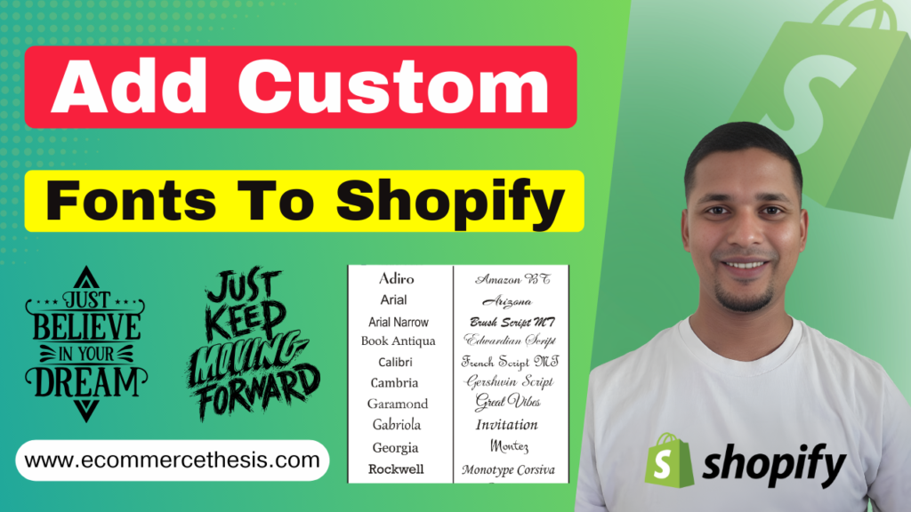 Add Custom Fonts
