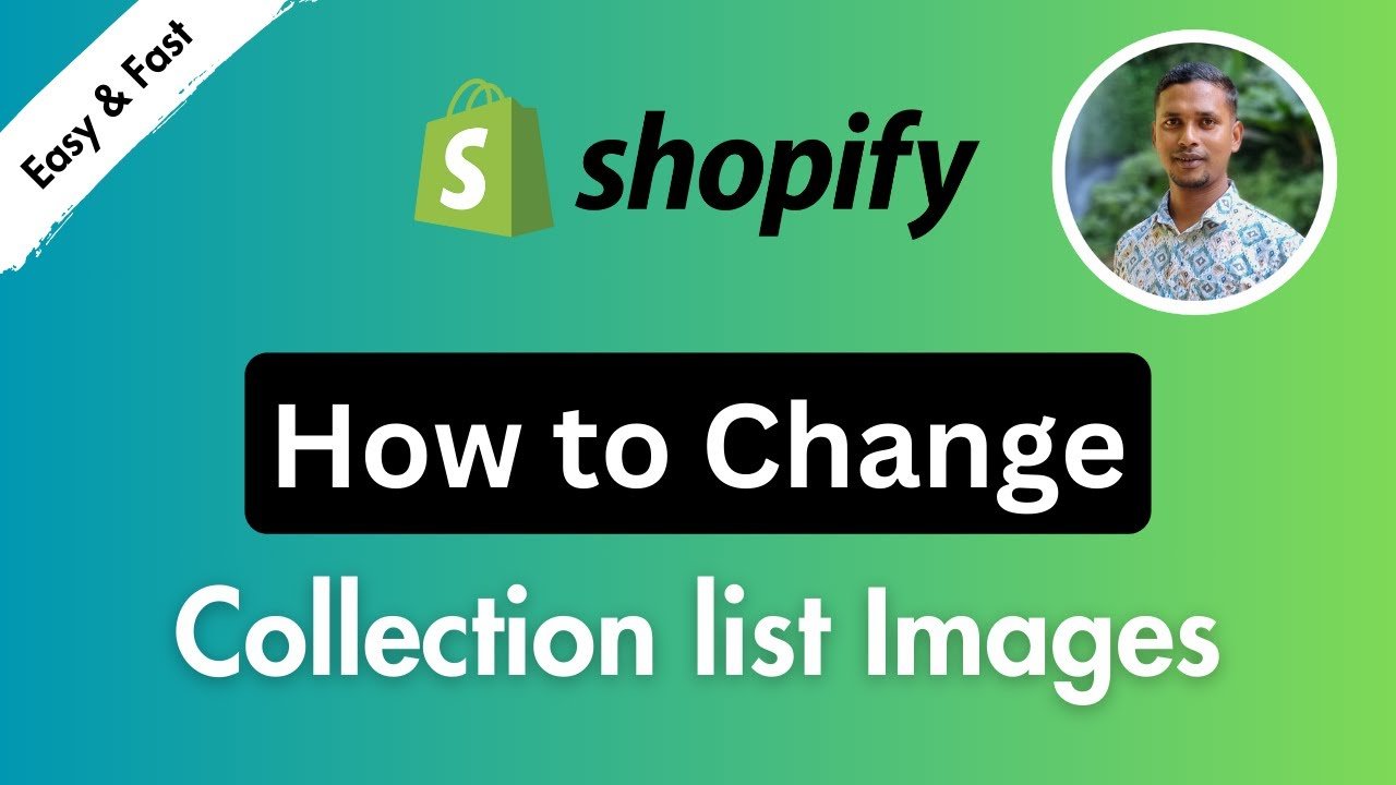 How to Change Collection list Images on Shopify