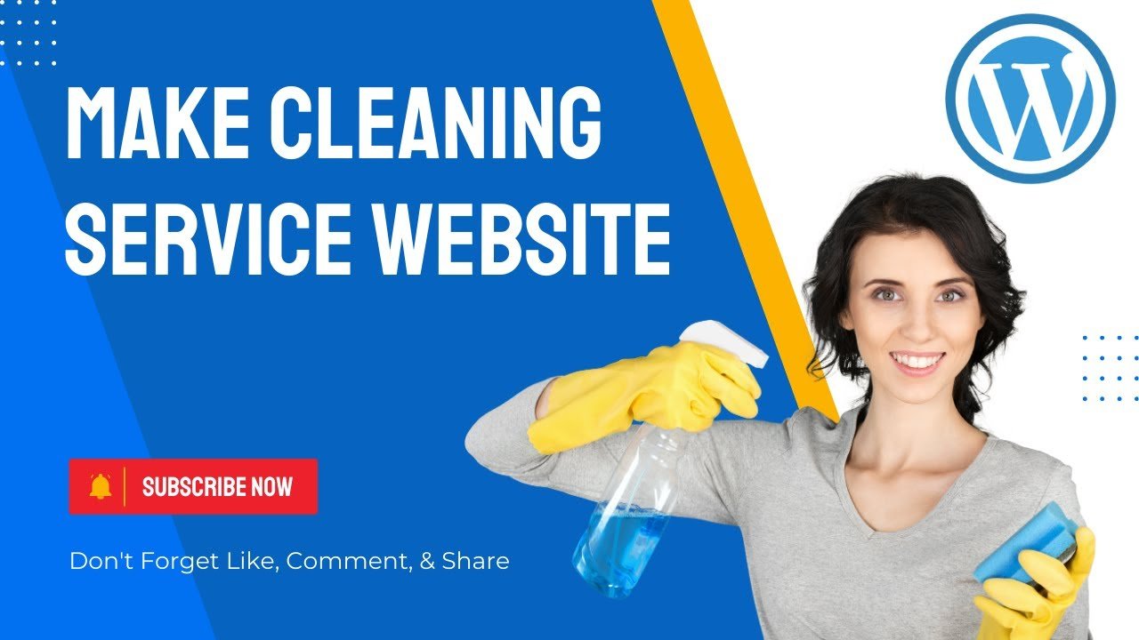How to Design a Professional Cleaning Service Website