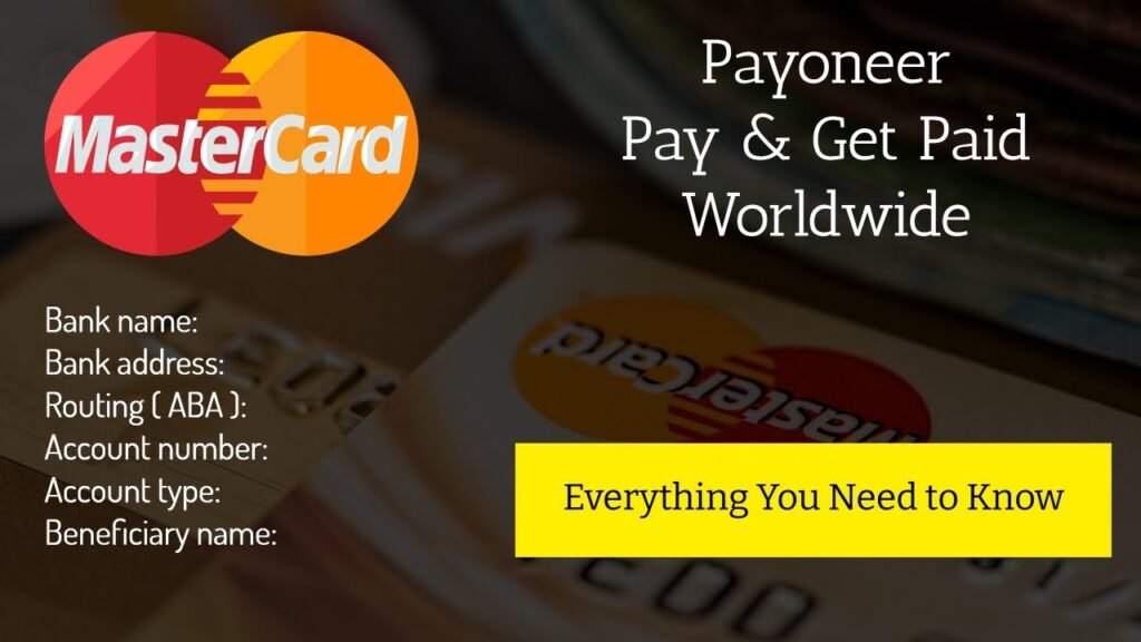 How to Find Payoneer Account Number & Routing Number