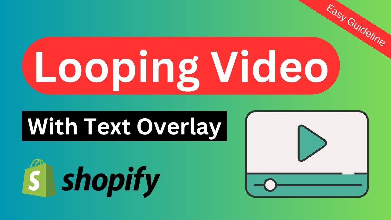 How to Add Looping Video With Text Overlay (Step-by-Step Guide)