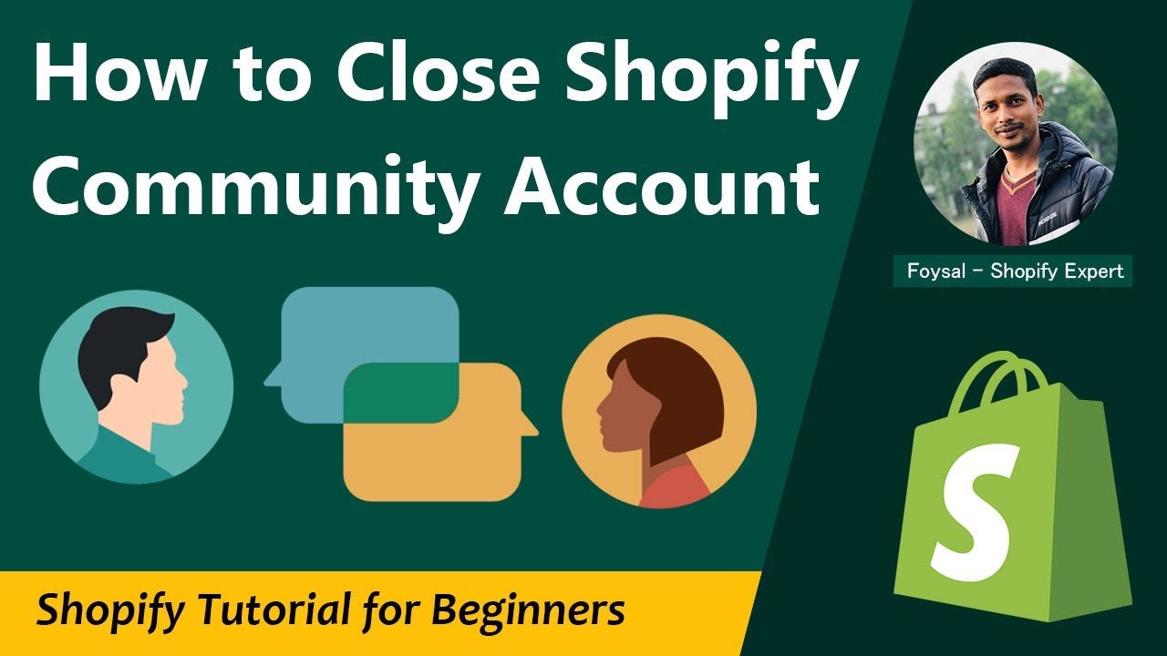 How to Close Your Shopify Community Account:  Step-by-Step