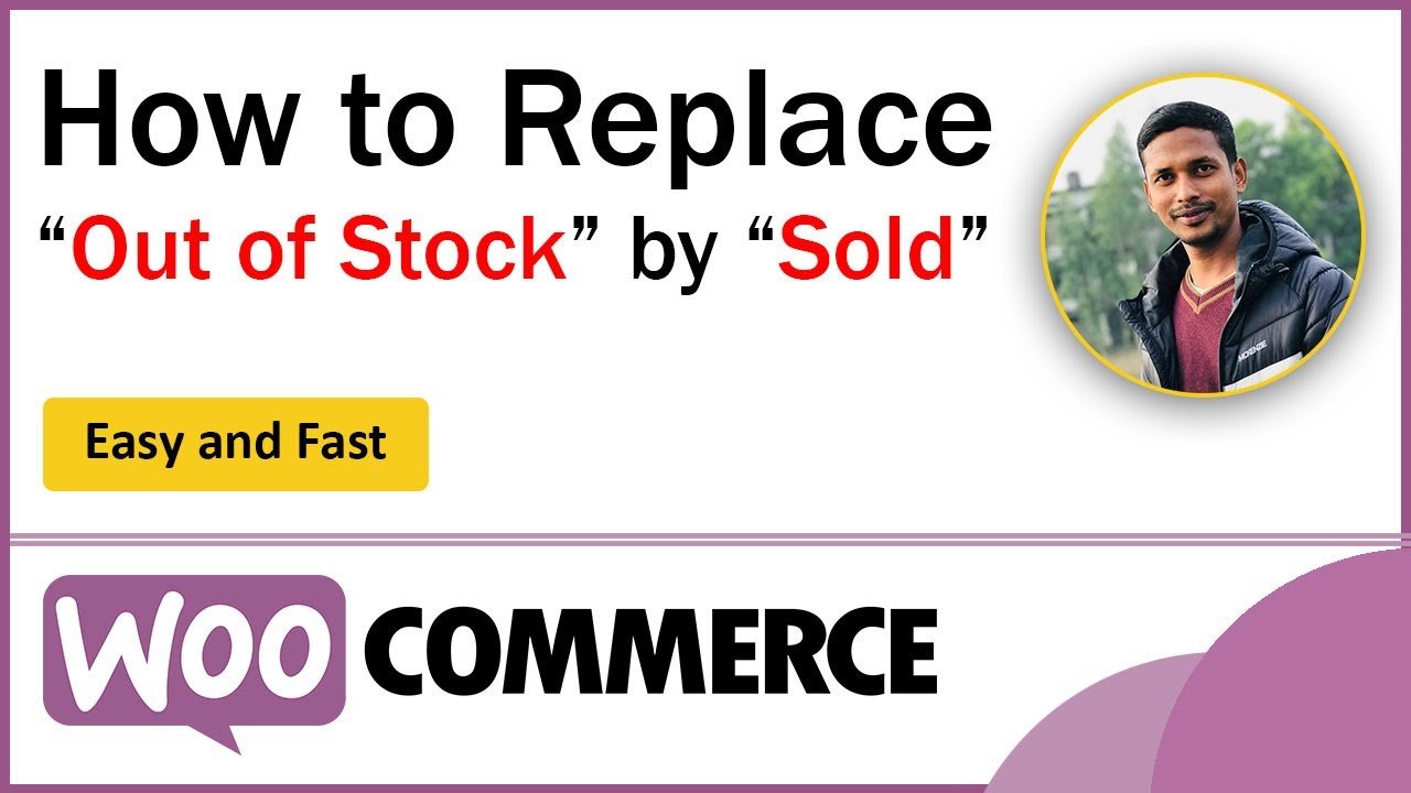 How to Change Out of Stock Text in WooCommerce
