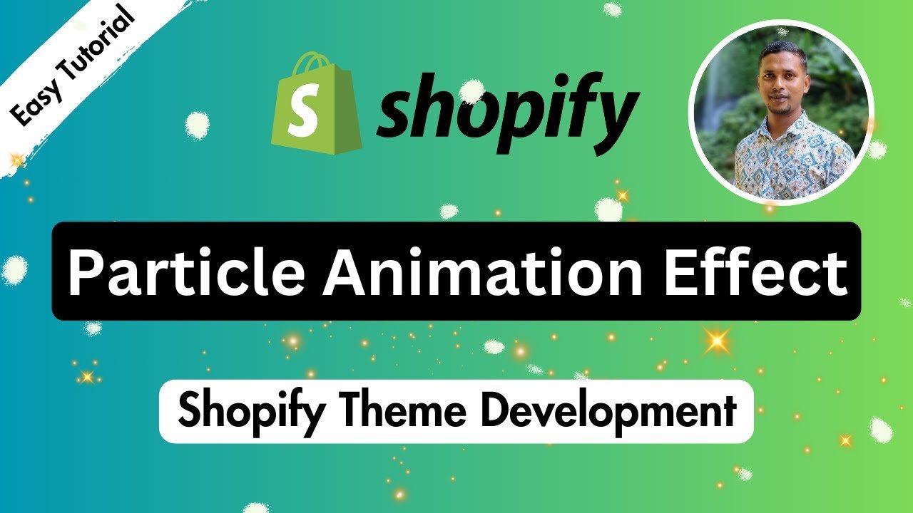 How to Add Particle Animation Effect in Shopify Theme 