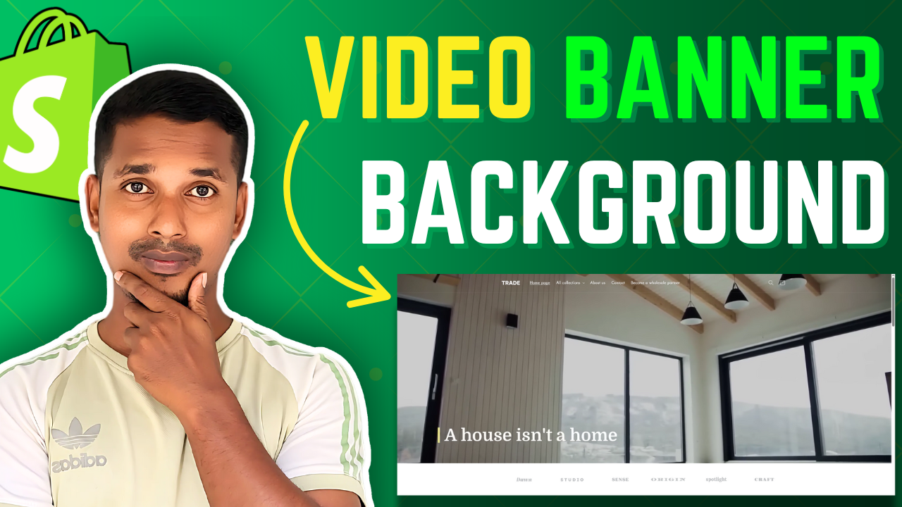 How to Add Video Background Banner to Shopify Trade Theme