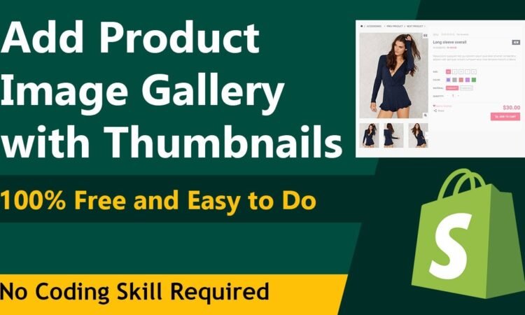 How to Show Product Image Gallery on Product Page