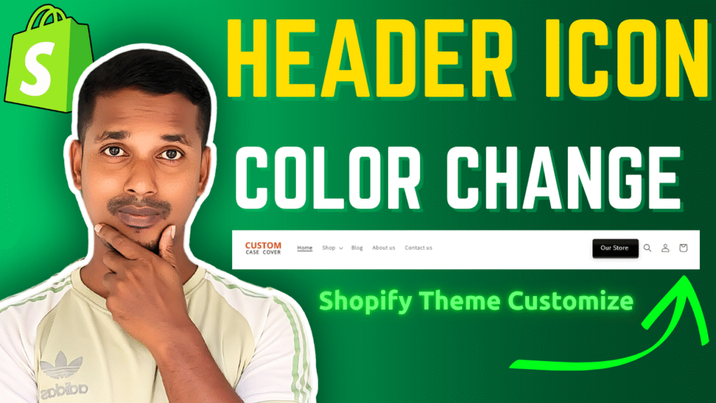 Header Icons Change Color