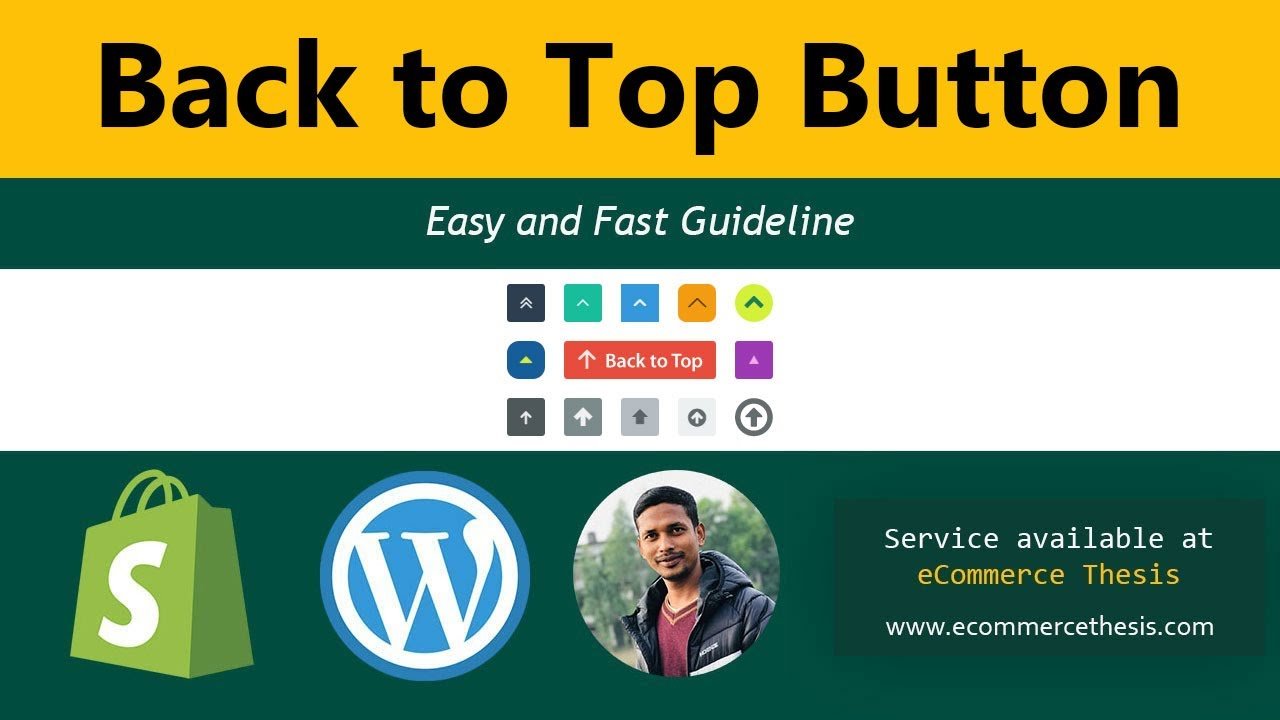 How To Add a Sticky Back to Top Button to Your Website 