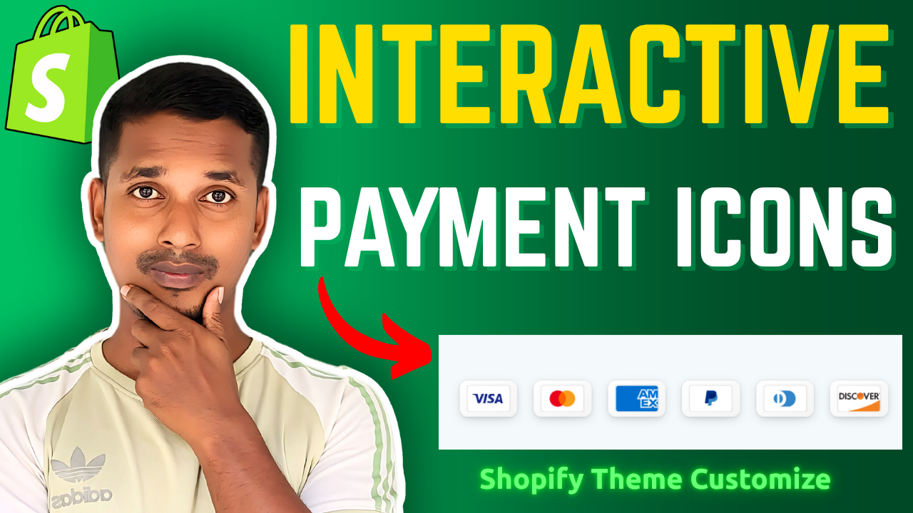 How To Make Footer Payment Icons Interactive In Shopify