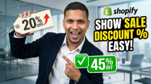 Show Sale Discount Percentage In Shopify