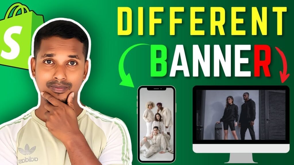 Mobile banner images Shopify Tinker theme tutorial