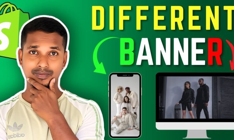 Mobile banner images Shopify Tinker theme tutorial