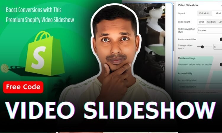 Premium Shopify Video Slideshow