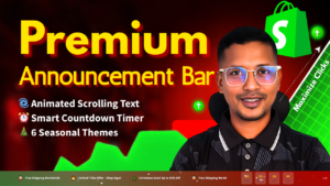 Shopify Announcement Bar Tutorial