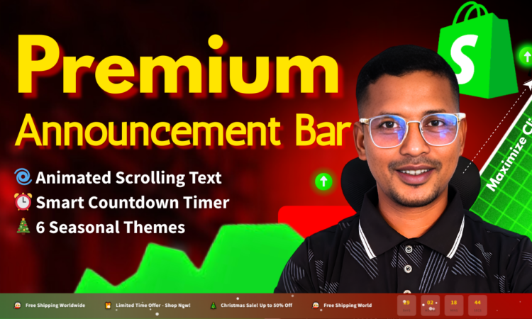 Shopify Announcement Bar Tutorial
