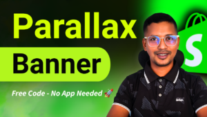 Parallax Scrolling Banner in Shopify