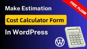 Estimation Cost Calculator