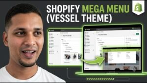 Mega Menu in Shopify Vessel Theme