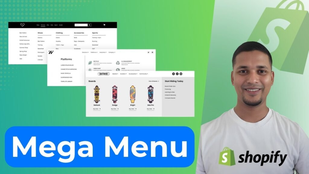 Mega Menu on Shopify Dawn Theme